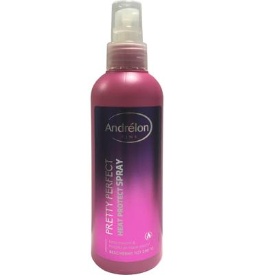 Andrelon Haarspray pink heat protection 200 Milliliter