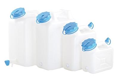 Hunersdorff Jerrycans met wijde hals | 22 l HD-PE | H475xB370xD180mm | 1 stuk - 818200 818200 - thumbnail