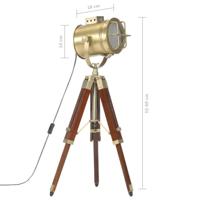 VidaXL Vloerlamp driepoot 69 cm massief mangohout - thumbnail
