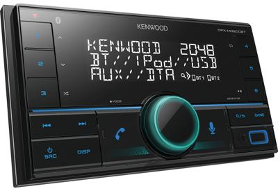 Kenwood DPX-M3200BT 2-DIN USB-autoradio met Bluetooth handsfree apparaat (Alexa built-in, USB, AUX-in, high-performance tuner, Spotify Control, geluidsprocessor, 4x50 watt, variabele toetsverlichting)