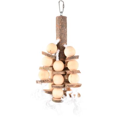 Vogelspeelgoed Kooihanger Betty 10 x 10 x 29 cm Flamingo Naturel Vogelspeelgoed Kooihanger Betty 10 x 10 x 29 cm Flamingo Naturel
