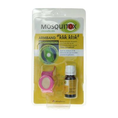 Mosquitox Armband met etherische olie 10 Milliliter