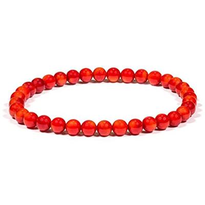 Edelsteen Armband Bamboekoraal Rood Edelsteen Armband Bamboekoraal Rood