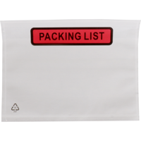 SendProof® Envelop | paklijstenvelop | packing list | 160x122mm | A6/C6 | zelfklevend | lDPE | transparant | 1000 stuks - thumbnail