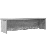 VidaXL Keukenrek stapelbaar 60x15x16cm bewerkt hout grijs sonoma eiken - thumbnail