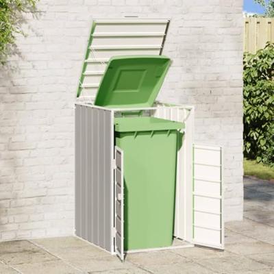 Containerberging voor 1 container 72x81x115 cm staal grijs