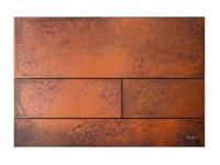 Bedieningsplaat Toilet TECE Square II Geroest Staal TECE - thumbnail