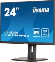 Iiyama ProLite XUB2495WSU-B7 LED-monitor Energielabel D (A - G) 61.2 cm (24.1 inch) 1920 x 1080 Pixel 16:9 4 ms HDMI, DisplayPort, Hoofdtelefoon (3.5 mm - thumbnail