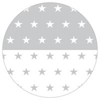roba Babybed Room Bed 60 x 120 cm (Little stars, Wit) - thumbnail
