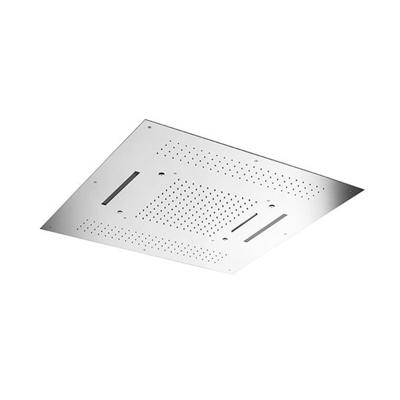 Hoofddouche Hotbath Mate Met Cascade Vierkant 95x95 cm LED Chroom