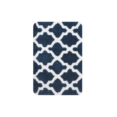 Dutch House badmat toulon 60x90 cm donkerblauw