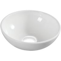 Wiesbaden Kimo waskom rond 28 x 10 cm keramiek glans wit 32.3413 - thumbnail