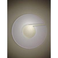 Maatring 11cm wit onbedrukt - thumbnail