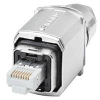 Siemens IE FC RJ45 plug Pro 4x2, Fast-Connect Push-Pull-stekker, IP65 6GK19011BB216AA0 1 stuk(s) - thumbnail