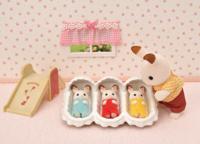 Sylvanian Families drieling Chocoladekonijn verzorgingsset - thumbnail