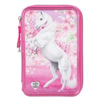 Miss Melody etui Cherry Blossom 20 cm polyester roze 44 delig - thumbnail
