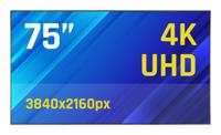 Videowall Monitor iggual IGG320051 4K Ultra HD 75" - thumbnail