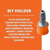 Fein QuickIN-bithouder 1/4" binnenzeskant - 60510222010 - thumbnail