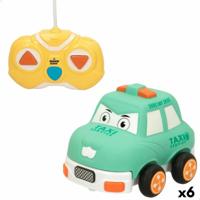Politiewagen op Afstandsbediening Colorbaby Groen 13 x 9 x 10 cm (6 Stuks) - thumbnail