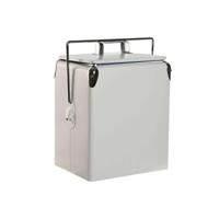 Koelbox Home ESPRIT Wit PVC Metaal Staal Polypropyleen 17 L 32 x 24 x 36 cm - thumbnail