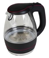 Efbe-Schott TKG JK 1022 BR waterkoker 1,5 l 2200 W Zwart, Roze, Transparant - thumbnail