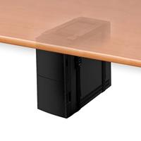 Neomounts Neomounts CPU-D025 - Befestigungskit (CPU-Halterung) CPU-D025BLACK PC-houder Onderbouw Zwart Belastbaar tot: 20 kg - thumbnail