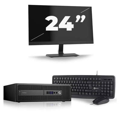 HP ProDesk 600 G2 SFF - Intel Core i7-6e Generatie - 16GB RAM - 256GB SSD - Windows 11 + 1x 24 inch Monitor HP ProDesk 600 G2 SFF - Intel Core i7-6e Generatie - 16GB RAM - 256GB SSD - Windows 11 + 1x 24 inch Monitor