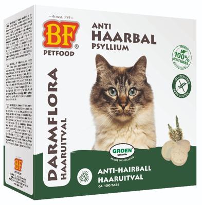 BIOFOOD KATTENSNOEPJE HAIRBALL ANTI-HAARBAL 100 ST