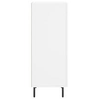 Dressoir 34,5x34x90 cm bewerkt hout wit - thumbnail