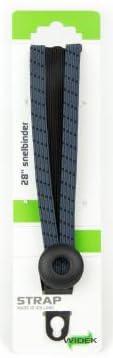 Widek triobinder eye 24/12mm met zwarte stalen platen blauwgrijs