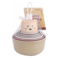 Stapelbekers Pastel, 6dlg. - thumbnail