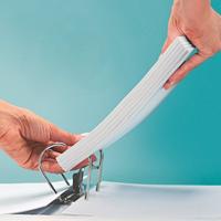 Leitz Ordner 1010 DIN A4 Rugbreedte: 80 mm Blauw 2 beugels 10105035 - thumbnail