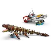 LEGO 76974 Mosasaurus Missieboot Bouwspeelgoed - 858 stukjes - thumbnail