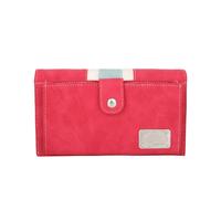 Hi-di-hi Schoudertasje/Portemonnee Score Rood/Licht Blauw - thumbnail