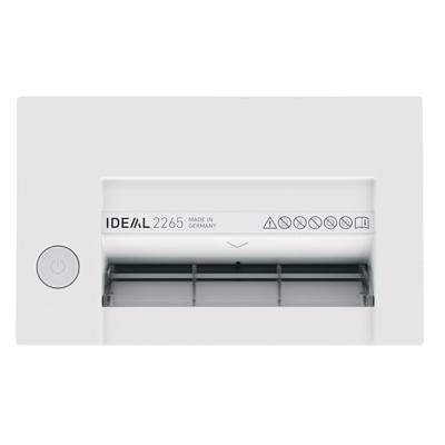 Ideal Office 2265 CC 3x25 Papierversnipperaar 6 vellen Cross cut 3 x 25 mm P-4 20 l Ook geschikt voor Paperclips, Nietjes