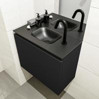 MONDIAZ OLAN 60cm toiletmeubel urban. LEX wastafel urban midden 1 kraangat - thumbnail