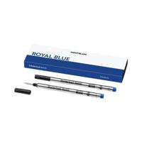 Navulling voor balpen Montblanc ROYAL BLUE Blauw (2 Stuks) - thumbnail