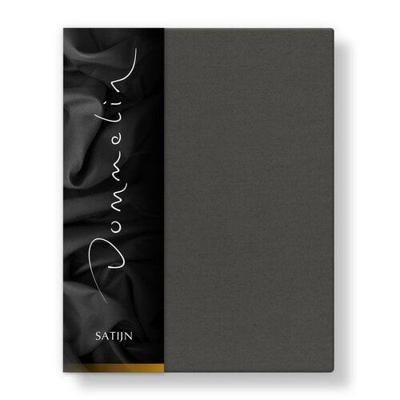 Dommelin Dommelin Laken Uni Satijn 300TC 554 Leisteengrijs 200x270 cm