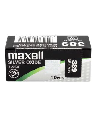 Maxell 18289100 Single-use batterij zilveroxide - batterijen (enkele batterij, zilveroxide, 1,55 V, 10 135679 mAh, Hg (kwik)