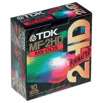 Diskettes 10 pack 1.44MB HD geformatteerd nieuw