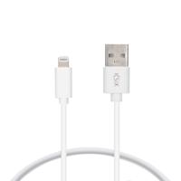 Kabel USB naar Lightning KSIX Apple-compatible Wit Afmeting 1 m - thumbnail