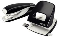 Leitz NeXXt WOW 5502 nietmachine, zwart, op blister - thumbnail