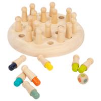 Small Foot - houten kleuren memo spel - thumbnail