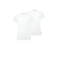 Levi's Men Solid Crew White 2-Pack-L - thumbnail
