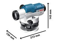 Bosch Professional GOL 20 D Optisch nivelleerinstrument Reikwijdte (max.): 60 m Optische vergroting (max.): 20 x - thumbnail