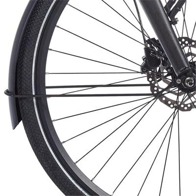 Cortina spatbordstang voor 28 common jet black matt