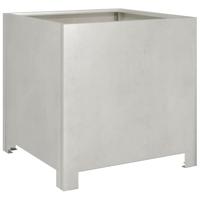 VidaXL Plantenbank 40x40x40 cm roestvrij staal - thumbnail