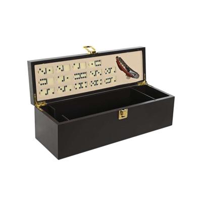 Set van Wijn Accessoires Home ESPRIT Bruin Hout MDF 36 x 11 x 12 cm Set van Wijn Accessoires Home ESPRIT Bruin Hout MDF 36 x 11 x 12 cm