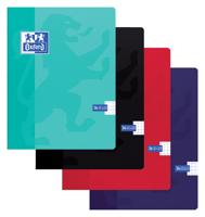 Oxford School schrift, ft A5, 72 bladzijden, geruit 5 mm, geassorteerde kleuren - thumbnail