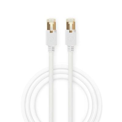 Nedis CAT6-kabel | RJ45 Male naar RJ45 Male | S/FTP | 10 m | Wit | 1 stuks - CCBW85221WT100 CCBW85221WT100
